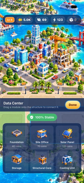 Data Center under construction